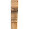 Ekena Millwork Balboa Block Rough Sawn Bracket, Western Red Cedar, 6"W x 20"D x 24"H BKT06X20X24BOA05RWR - alternate 4